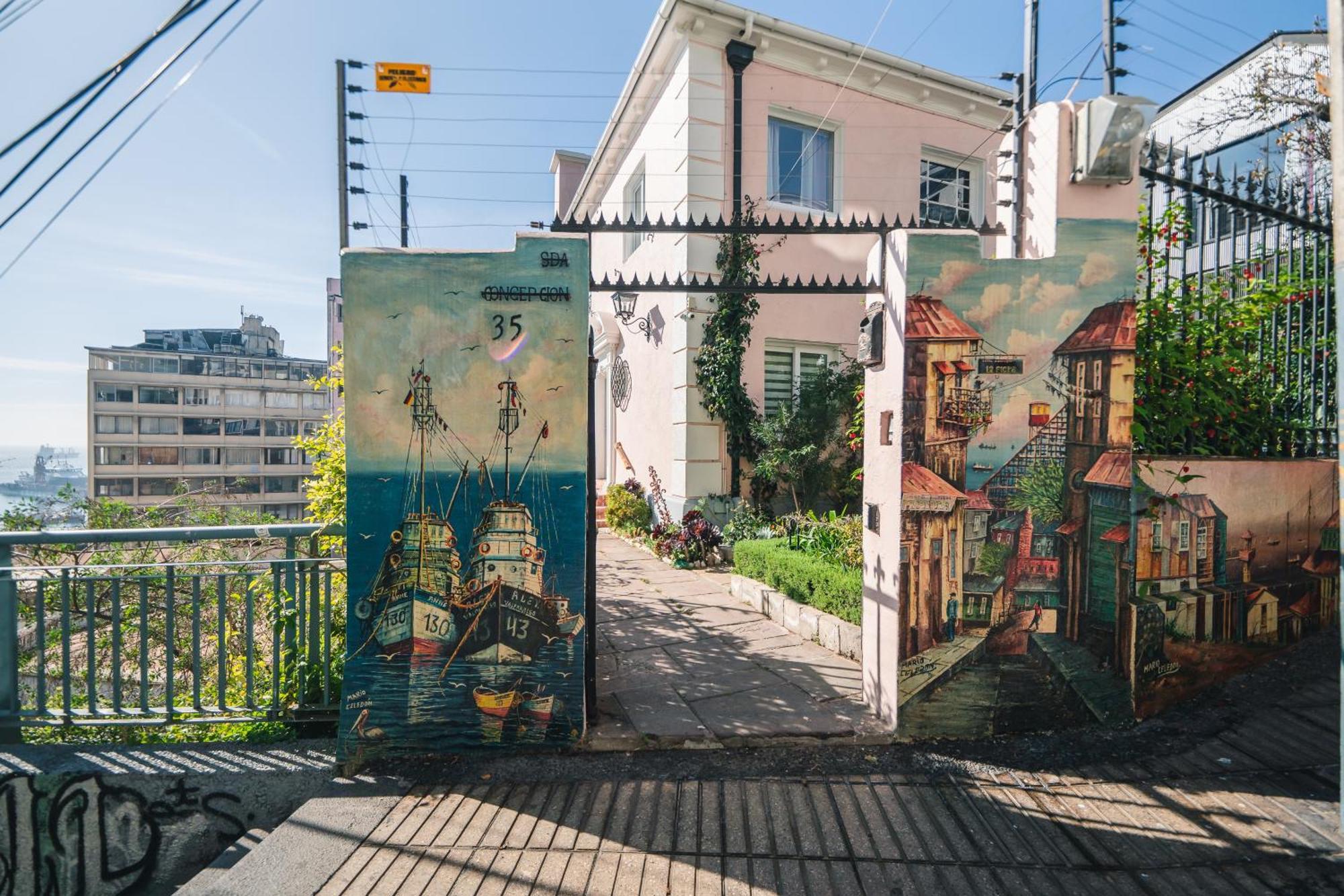 Ayca La Flora Hotel Boutique Valparaíso Kültér fotó